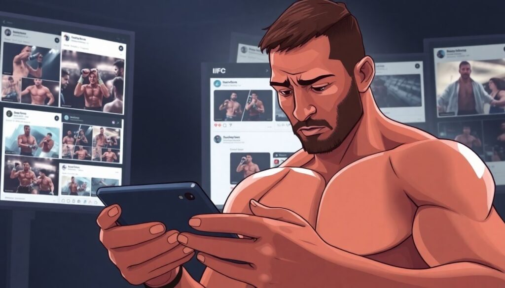Как соцсети влияют на карьеру бойца: промоушен, хейт и создание личного бренда - иллюстрация