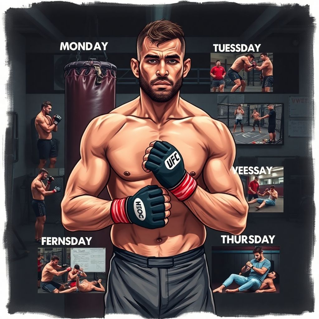 Секреты тренировок топ-бойцов Ufc: недельный план подготовки к бою