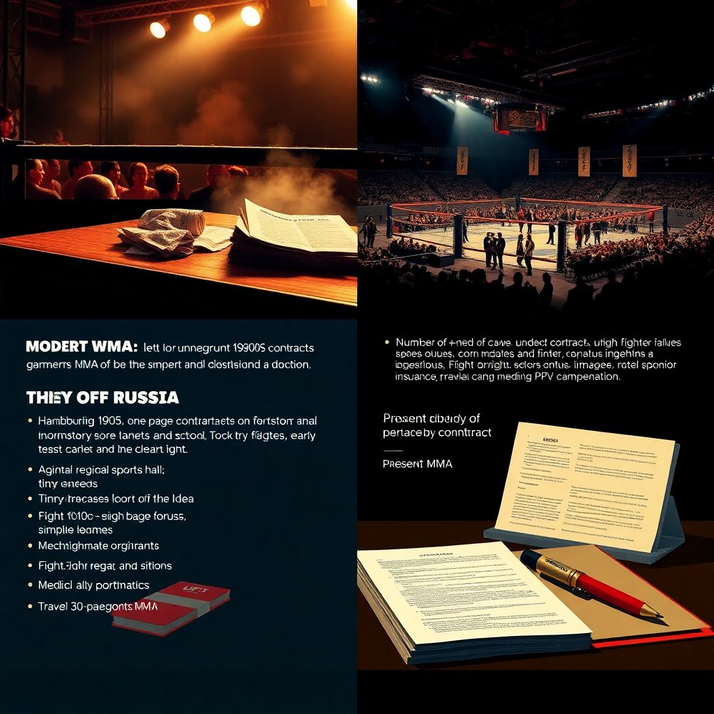 Контракты и гонорары в Mma: путь от боёв за идею до многомиллионных сделок